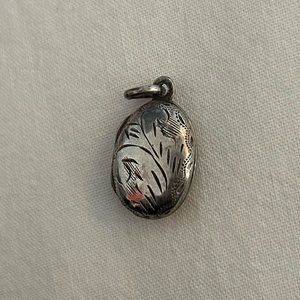 Antique silver locket